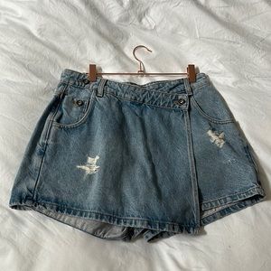 Zara Denim Skort